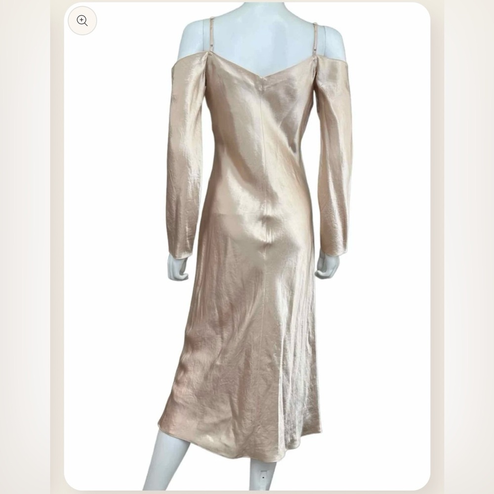 Vince. Elegante Women's Cream Dress - Picture 2 of 10